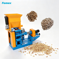 Équipement de traitement des aliments Fomax pour les fermes d'élevage - Granulateur d'aliments pour bétail à base de paille de maïs et de tourteaux de soja, personnalisable