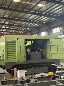 เครื่องอัดอากาศดีเซลแบบเคลื่อนที่บนรางตีนตะขาบ GLGW 1100 ลูกบาศก์ฟุตต่อนาที 25 บาร์ คัมมินส์ 294 กิโลวัตต์ สำหรับงานขุดเจาะเหมืองในพื้นที่ซับซ้อน - Product Image 2