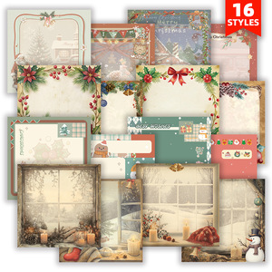 Blocs-notes créatifs de Noël transfrontaliers à adhérence extra-forte <span class=keywords><strong>pour</strong></span> messages, esthétiques et pratiques - Product Image 1