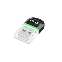 Adaptador USB Bluetooth 5.3 BT5.1 para Altavoz Inalámbrico, Audio, Ratón, Dongle, Adaptador USB, Receptor Transmisor Bluetooth 5.0