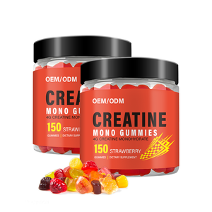 Lifeorth 5000มก. Creatine monohydrate gummies กับ <span class=keywords><strong>L-carnitine</strong></span> Taurine Chewable สำหรับความแข็งแรงของกล้ามเนื้อผู้ใหญ่ก่อนและหลังออกกำลังกาย - Product Image 1