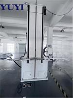 YUYI Vertikale Vorhangstoff-Schneidemaschine mit Mensch-Maschine-Schnittstellensystem, Halbautomatisch, 1,2KW, 220V, 1 Jahr Garantie