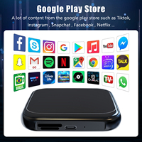 CarPlay Mini Ai Box Android 12, CarPlay inalámbrico para Audi, Mazda, Toyota Benz, Youtube, Netflix, 4G, LTE, GPS, 4GB + 64GB