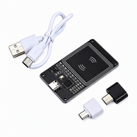 Lecteur de cartes PCR532 PN532, lecteur/graveur/copieur de cartes IC, lecteur de cartes NFC pour téléphone, simulation de bracelet, contrôle d'accès, lecteur de cartes d'ascenseur