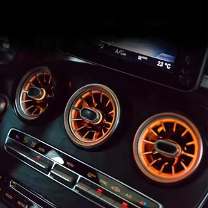 Éclairage d'ambiance pour grille d'aération Turbo 3/64 couleurs pour l'intérieur de voiture <span class=keywords><strong>Mercedes</strong></span>-Benz Classe C W205 <span class=keywords><strong>GLC</strong></span> X253 - Product Image 3