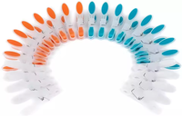 Épingles à linge en plastique suspendues pinces à linge colorées pinces à linge pinces à linge avec ressorts
