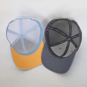 Oem venta al por mayor de encargo de alta calidad logotipo bordado 6 paneles sombrero para hombre, gris algodón Gorras, deporte al aire libre clásico gorra de camionero sombrero - Product Image 6