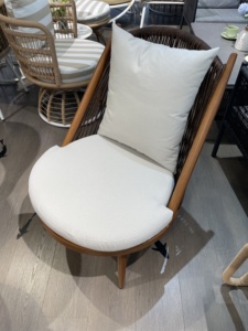 Fauteuil inclinable moderne en bambou simple, confortable, pour <span class=keywords><strong>balcon</strong></span>, avec <span class=keywords><strong>table</strong></span> et service à thé, pour usage extérieur, style chinois, sans assemblage - Product Image 5