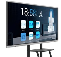 4K 55 65 75 85 Inch Smartboards Tableau blanc interactif à écran tactile pour l'enseignement scolaire et en classe
