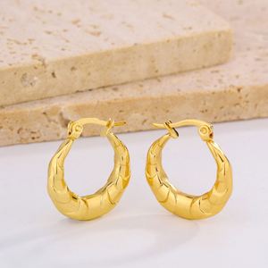 Boucles d'oreilles papillon fleur à quatre feuilles, photos de produits professionnelles, bracelet en acier inoxydable, acier titane technique de haute qualité, vente en gros - Product Image 2