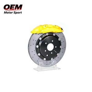 Para sistemas de frenos Brembo: Pinzas de freno de gran diámetro (390/405 mm), rotores de freno de carbono-cerámica, compatibles con Nissan GT-R35 - Product Image 5