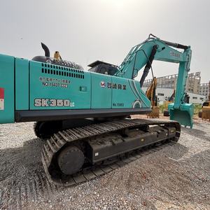Vendita calda originale del Giappone di alta qualità Kobelco Sk350 escavatore usato Sk350LC grande escavatore cingolato 35 tonnellate escavatore idraulico - Product Image 2