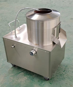 Stainless Steel Potato Peeling Machine Mobile Type <b>Ginger</b> Taro Onion Peeler Washer Machine For Catering Business - Product Image 1