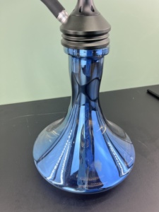 Botella de vidrio de gran tamaño transfronteriza de alta calidad, nuevo diseño, contenedor de agua electrochapado de narguile, accesorio de narguile barato al por mayor - Product Image 5