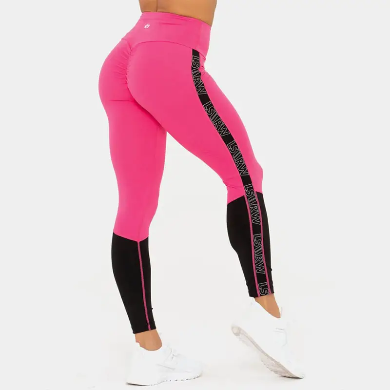 Hot Sale Breathable Four Way Stretch Sweat Wicking Custom Yoga Pants Sports Wear Women Fitness Leggings
