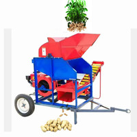 Nouvelle machine de récolte d'arachides fabriquée en Chine équipement de récolte d'arachides avec roulement d'engrenage de moteur fiable à usage domestique