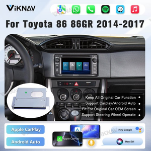 Boîtier décodeur Viknav Linux pour Toyota 86 86GR 2014-2017, mise à niveau stéréo avec CarPlay sans fil et Android Auto, rétrofit d'écran OEM. - Product Image 5