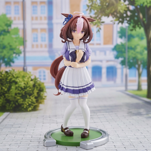 Statuetta Anime PVC Ufficiale UmaMusume Pretty Derby Meisho <span class=keywords><strong>Doto</strong></span> in Versione Uniforme Scolastica, Collezione Originale in Scatola - Product Image 1