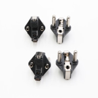 Insert de prise d'alimentation VDE français/allemagne broches 4.8mm