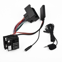 Adaptateur BT Câble audio de voiture avec microphone pour Mercedes-Benz APS NTG CD 20/30/50 W169/W203