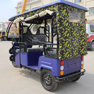 Vente <span class=keywords><strong>en</strong></span> gros à bas prix Grand espace électrique Bajaj Re Adulte 3 roues passager tricycle 6 personnes Taxi - Product Image 1