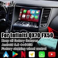 Caja de Interfaz Lsailt Android / CP AA para Infiniti QX70 / FX35 FX37 FX50 con Interfaz de Video YTB Inalámbrica para Auto