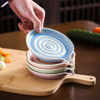 Repose-cuillère en céramique minimaliste créatif - Porte-cuillère à soupe pour la salle à manger à domicile