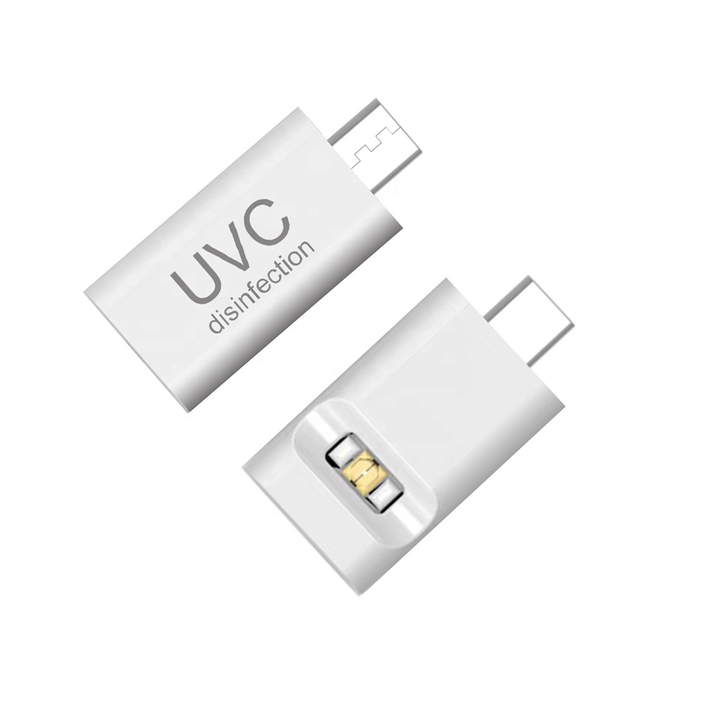 Мини-USB UVC светодиодная портативная ручная Gemicidal лампа для IPhone Android Phone