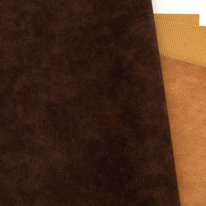 جلد البقر المدبوغ Nubuck الصناعي القائم على المياه فو بو للأحذية - Product Image 4