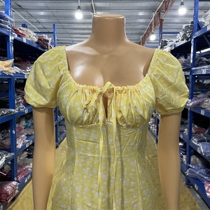 Available C250820 Woman Summer Flower <strong>Dress</strong> Slit Cute Midi <strong>Brunch</strong> Bodycon Elegant Robe 2025 - Product Image 2