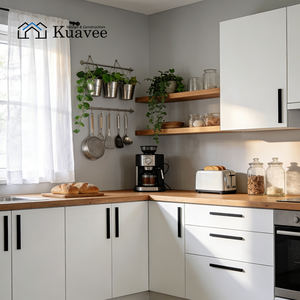 KUAVEE Renovaciones para el Hogar, Fabricación de Cocinas Modulares de Alta Calidad Personalizadas para Hoteles y Villas, Gabinetes de Madera para Isla de Cocina, Gabinetes de Cocina Modernos - Product Image 5