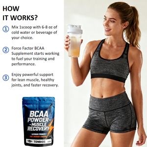 GMP fabbrica <span class=keywords><strong>BCAA</strong></span> polvere Post-allenamento di recupero energetico bevanda senza zucchero aminoacidi BCAAs per uomini e donne - Product Image 2