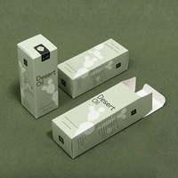Boîte d'emballage personnalisée avec logo en relief, en carton duplex, pour produits de soin de la peau, idéale pour une image de marque de luxe et un emballage cosmétique haut de gamme