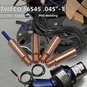 Punta de Contacto Roscada de Cobre Puro Tweco 16S45, Apertura de 0.8 mm, 0.045''-1, 1 Año de Garantía, Soporte Personalizado - Product Image 2