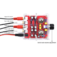 XH-A201 Hifi 6J1 classe A amplificateur de préamplificateur à Tube biliaire carte finie avec châssis acrylique