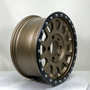ล้อฟอร์จสีบรอนซ์สองสีและสีดำแบบ Beadlock สำหรับออฟโรดสำหรับ R8 GT350 - Product Image 1