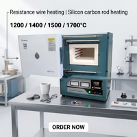 Horno de Mufla Eléctrico de Alta Temperatura para Laboratorios, Cerámica y Industria Cerámica - Precio Competitivo