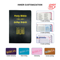Chine fabricant professionnel espagnol Biblia impression couverture en cuir enfants Bible spirale Bible Journal cahier