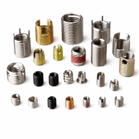 Edelstahl-Gewindeeinsätze in Verschiedenen Größen mit Schlüsselverschluss und Schlitztypen für Metallreparatur, Verstärkungsarbeiten und CNC-Bearbeitung