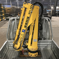 Grue de levage de voiture HAOY 1,3 tonne Mini grue à bras repliable avec treuil électrique Vente chaude