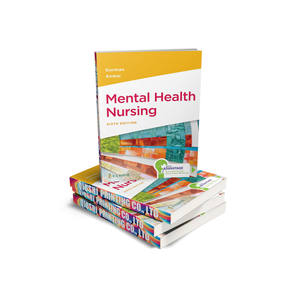 Infirmier en <span class=keywords><strong>santé</strong></span> mentale 6e édition – Manuel médical broché avec reliure parfaite – Impression <span class=keywords><strong>de</strong></span> livres personnalisée - Product Image 2