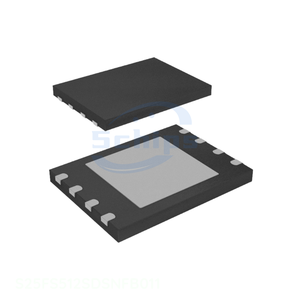 Memoria S25FS512SDSNFB011 8 WDFN Componente de Chip Electrónico con Contacto Expuesto Distribuidor Autorizado - Product Image 1