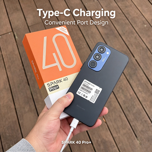Téléphone portable Spark 40 Pro+ Android 14, écran 50MP, appareil photo 5200mAh, batterie 30W à charge rapide, double SIM, double veille - Product Image 6