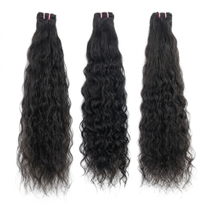 30 \ "ผมต่อจากวิหารสำหรับถักเปียผมแท้สีดำ100% หยักศกคุณภาพสูง - Product Image 3