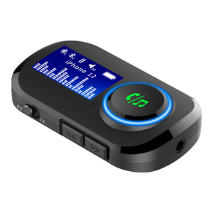 Không Dây <span class=keywords><strong>Bluetooth</strong></span> 5.3 <span class=keywords><strong>Receiver</strong></span> Và Transmitter Với Màn Hình LED Cho Nhà <span class=keywords><strong>Stereo</strong></span> Tai Nghe Có Dây/Hands-Free Cuộc Gọi Br05t - Product Image 4