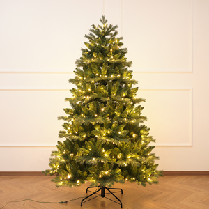 PE Mixed PVC <b>LED</b> Lighted Christmas <b>Tree</b> Remote Control Eco-Friendly Material Mall Scene Arrangement Supplies - Product Image 1