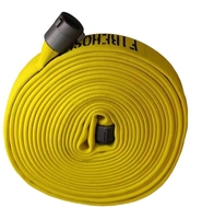 Tuyau d'incendie avec vanne d'arrêt, 300 PSI Accessoire flexible pour équipement de lutte contre l'incendie