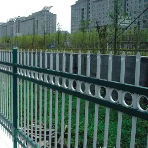 Забор из кованого железа с порошковым покрытием для сада и ворот, поставка от профессионального производителя