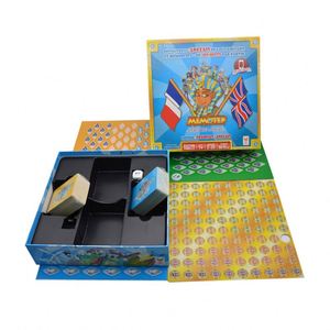 Memotop Juego de Memoria de Papel Francés-Inglés, Juego de Mesa Educativo de Doble Cara para Niños, Edición Familiar - Product Image 2
