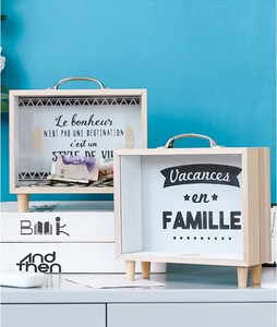 Caja de madera para ahorro de dinero, Marco de imagen personalizado OEM, <span class=keywords><strong>Banco</strong></span> de dinero - Product Image 4